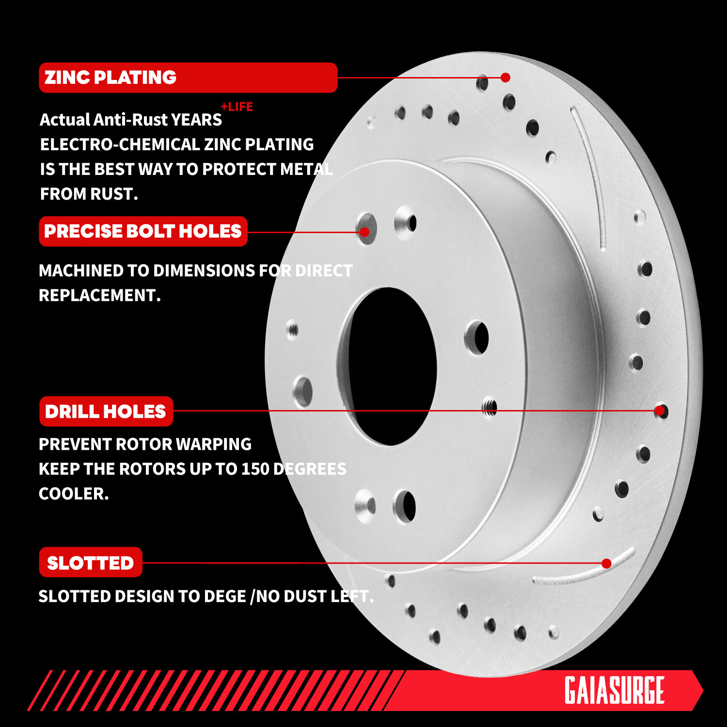 EBC Premium Rear Rotors | 03-06 Ford Explorer Sport 4.0 2WD main image 0
