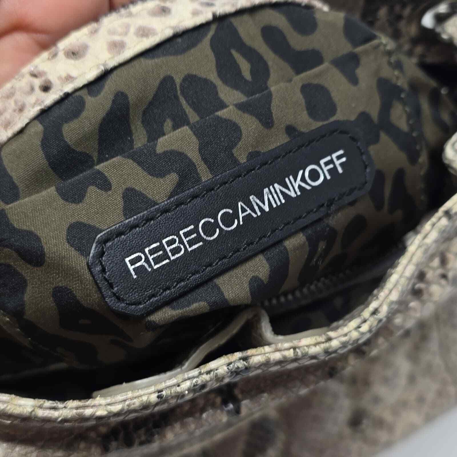 Rebecca Minkoff Python Embossed Shoulder Crossbod… - image 8