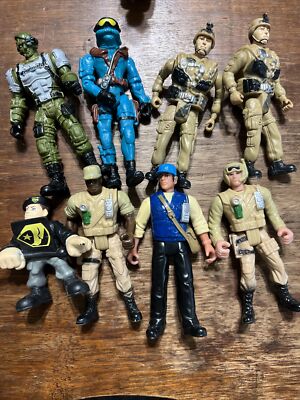 Lot of military action figures inch various brands