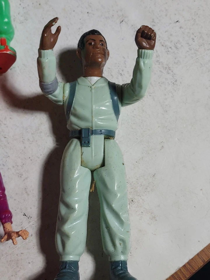 Ghostbusters Filmation años 80 vintage conjunto 9 figuras de vinilo figuras, difíciles de conseguir. Foto 3 de 4