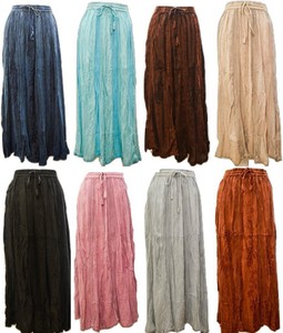 plus size boho skirts