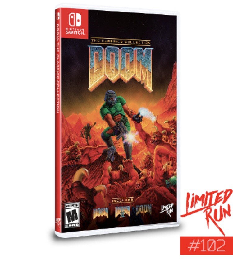 【新品未開封】DOOM THE CLASSICS COLLECTION Doom The Classics Collection Collector's Edition (Switch