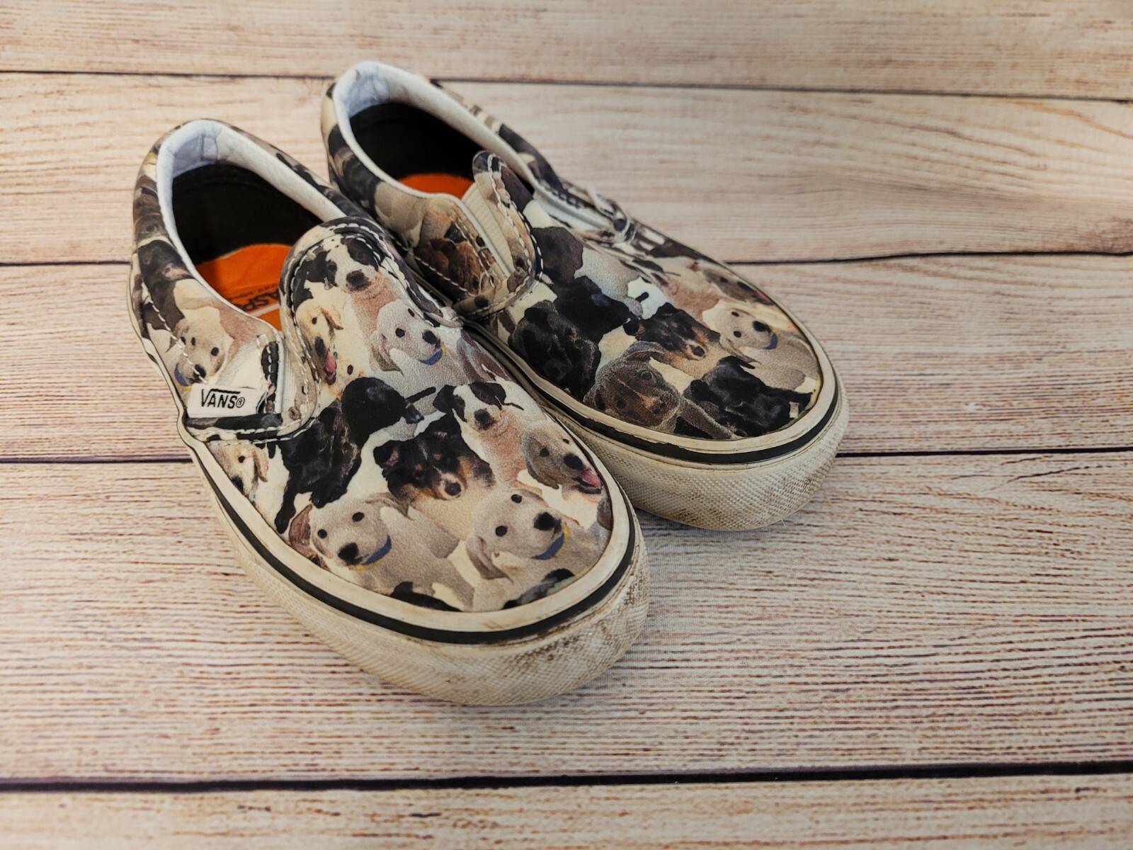 Vans ASPCA Dogs Slip On Shoes - Toddler Kids Size US | eBay Vans ASPCA Dogs Slip On Shoes - Toddler Kids Size US | eBay
