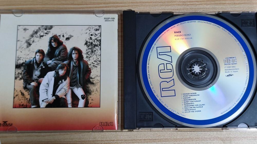 Pseudo Echo – Race JAPAN CD (1989,R32P-1181) AOR/Hard Rock