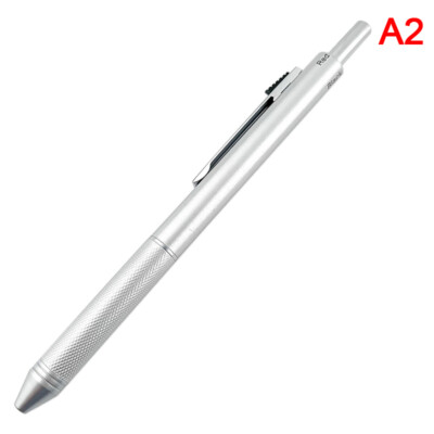 4 In 1 Multicolor Metal Ballpoint Pens 3 Colors Ball Pen 1 Automatic Penc_ji