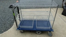 Americartusa Motorized Carts Electric Platform Transporting Heavy Loads
