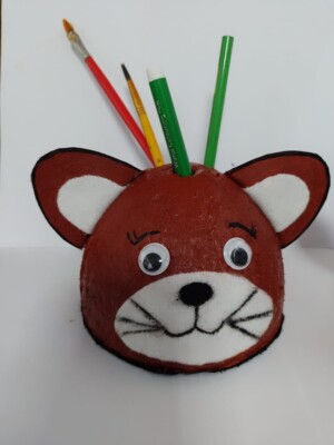pen and pencil holders  coconut shell free shipping