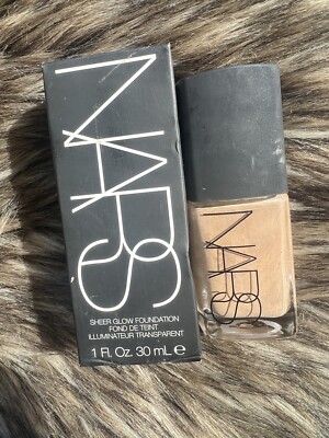 Nars Sheer Glow Foundation NEW - Full Size 1 Oz. / 30mL