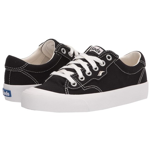 Keds Crew Kick 75 Núcleo Orgánico Lona Algodón Orgánico Negro WF64824, Talla Selecta - Imagen 10 de 20