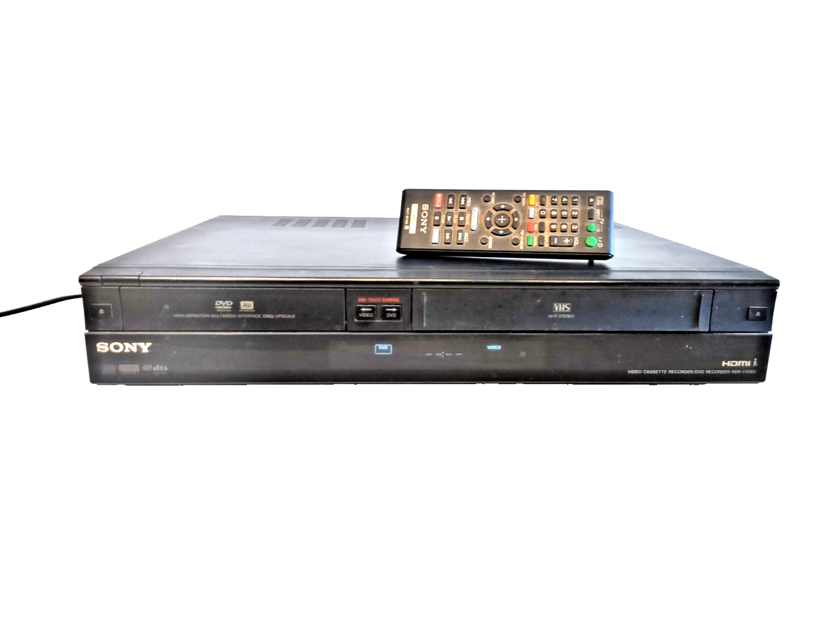 Sony RDR-VX560 VCR DVD Combo Dubbing with Remote | eBay