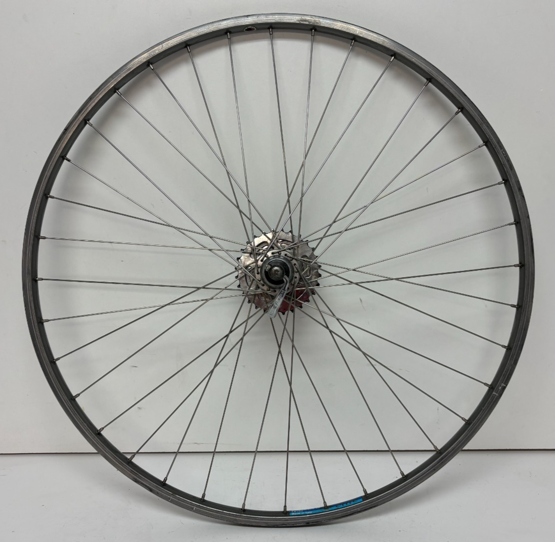 Vintage Ambrosio Elite 19 7-Speed 36-Spoke Aluminum 700C Rear