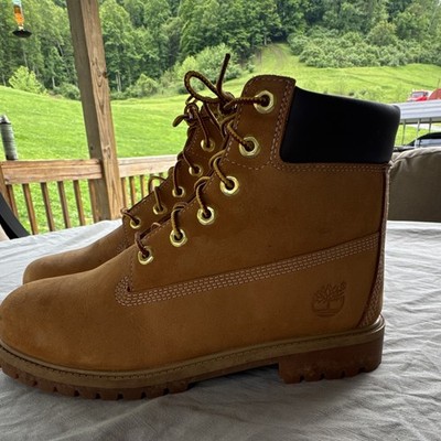 Timberland Men s Waterproof Brown Leather Lace-Up Ankle Work Boots US 7 M