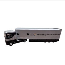 Benetton Renault F1 Team Transporter, Pannini Benetton F1 Race Truck & Trailer