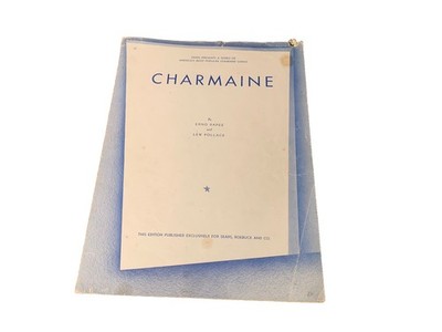 Charmaine Erno Rapee Lew Pollack 1926 Vintage Sheet Music SV34-5