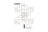 Bga V290002 Einlassventil 29Mm 6Mm FüR Chevrolet Opel Saab Vauxhall