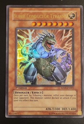 Super Conductor Tyranno SD09-EN001 Structure Deck: Dinosaur's Rage 1st Edition