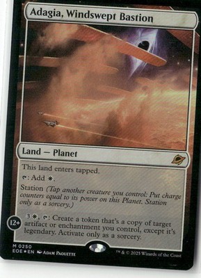 Adagia, Windswept Bastion | Foil | Edge of Eternities | 250 | NM | MTG