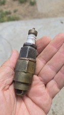 Antique Champion Spark Plug Ford With Brass Adapter Motor Master