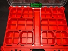 Center Bins Set for Milwaukee PACKOUT Low Profile Organizer