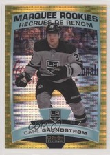 2019 O-Pee-Chee Platinum Marquee Rookies Seismic Gold 18/50 Carl Grundstrom 0ha