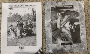 1995 Harrington & Richardson vintage catalog & New England Firearms catalog