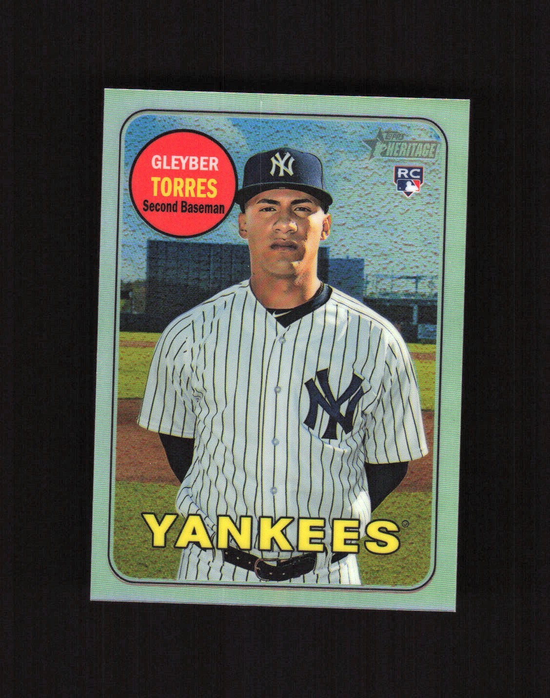 2018 Topps Heritage High Number - Gleyber Torres Chrome Refractor /569 (RC)