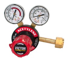 Victor 0781-9431 G350-15-300 Acetylene Heavy Duty Single Stage Regulator CGA 300