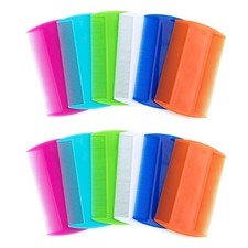 12 Pack Pet Flea Lice Combs Double Sided Fine