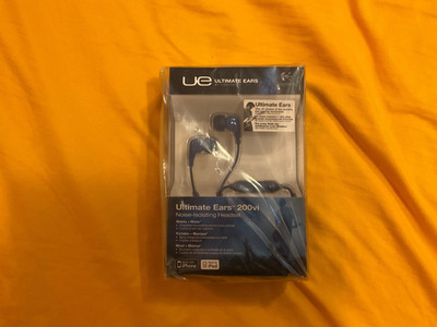 Logitech Ultimate Ears 200vi Blue Layout (Blau) OVP