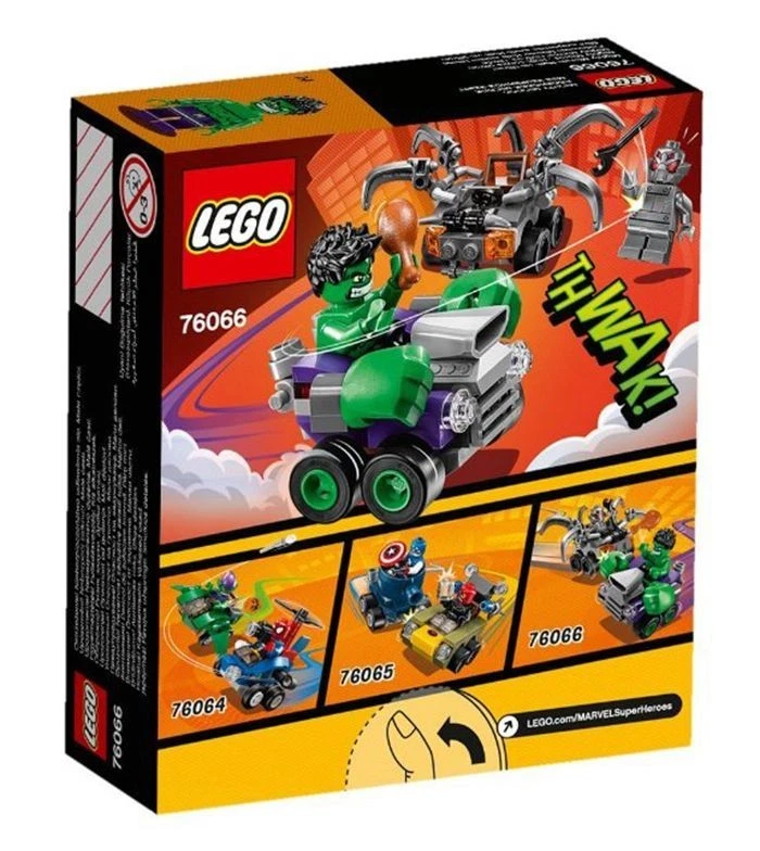 LEGO Marvel Super Heroes 76066 Mighty Micros : Hulk Contre Ultron - Neuf - Photo 2/2