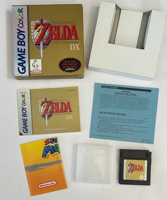 The Legend of Zelda Link's Awakening DX Nintendo Game Boy and Color Complete box