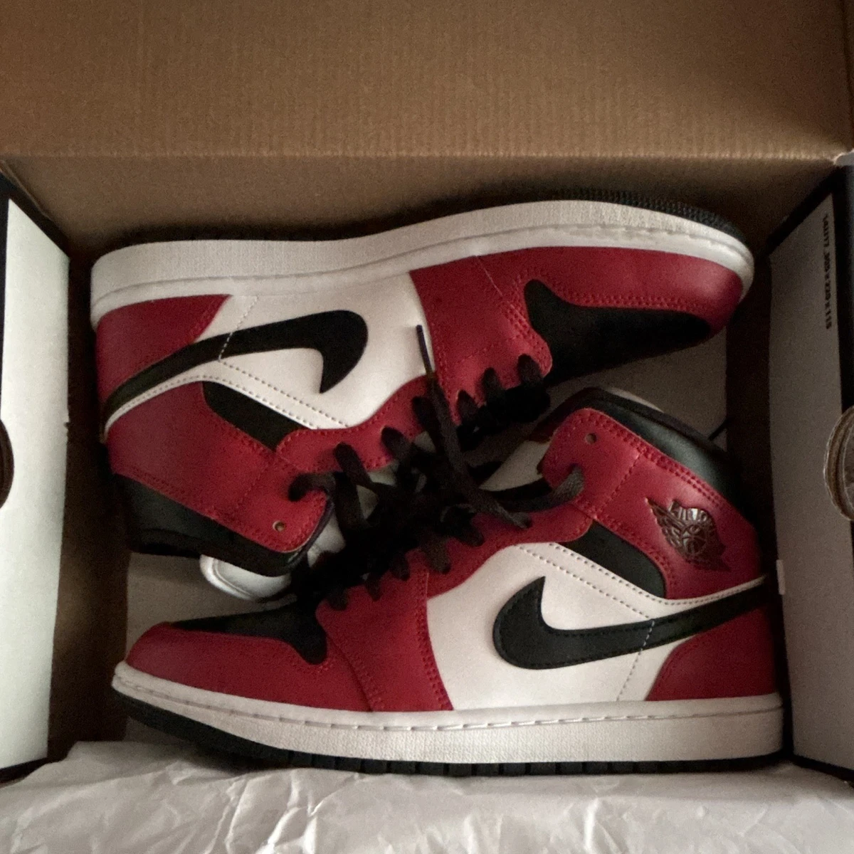 Preços baixos em Jordan 1 Mid Black Red | eBay