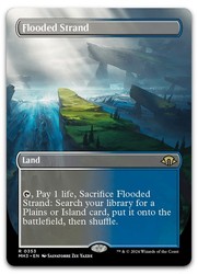 Flooded Strand (Borderless) #353 Modern Horizons 3