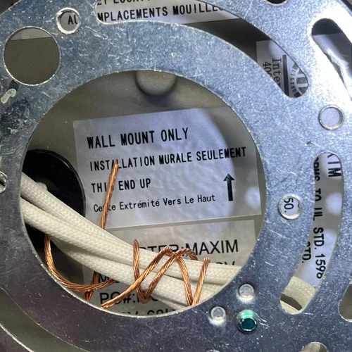 MAXIM LIGHTING LED Mini Outdoor Wall Lantern 6W 5"w x 6.25" H Grey 86199SV - Picture 5 of 10