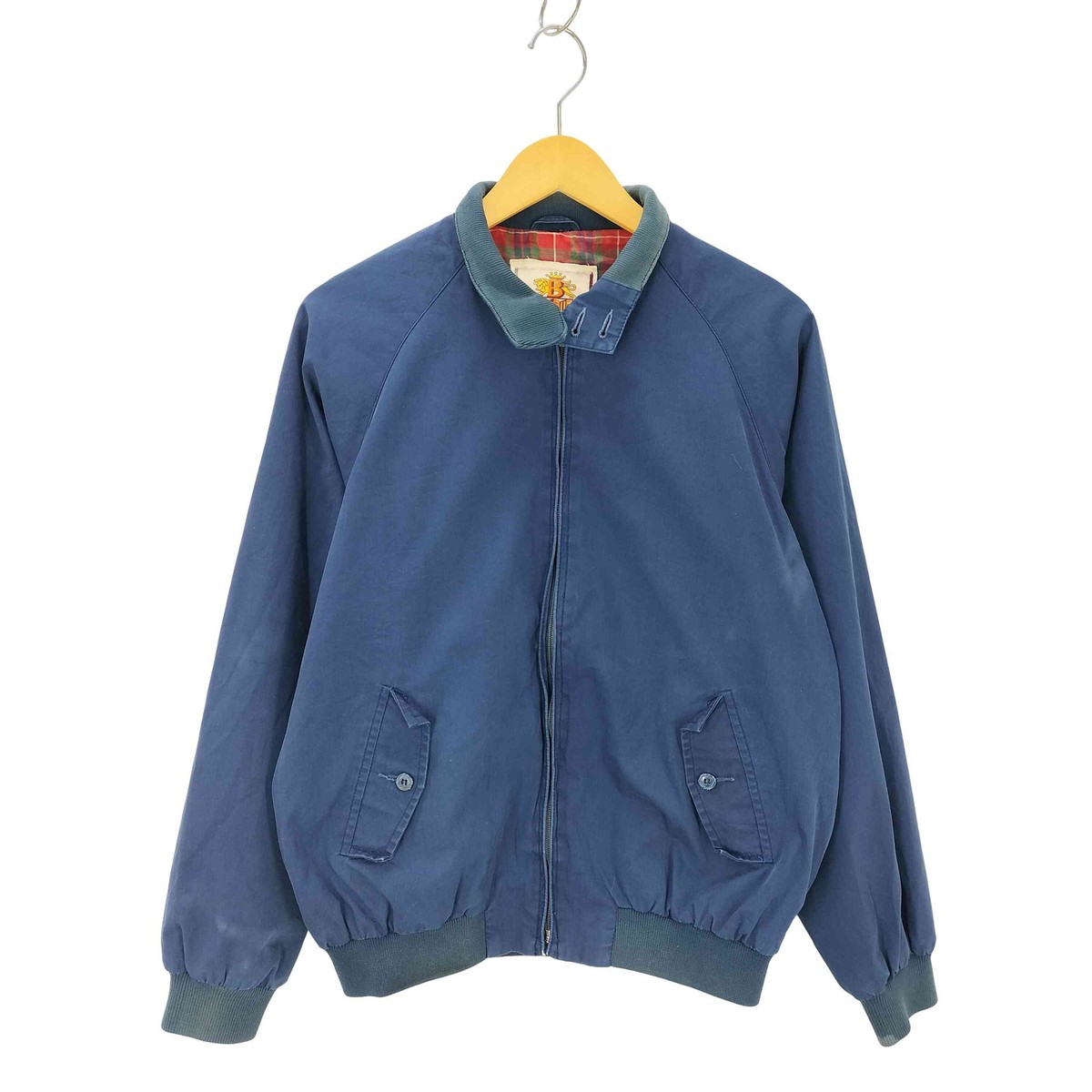 Baracuta 80s G9 Check Lined Swing Top Blouson Jacket for Men
