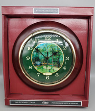 1996 Augusta Golf Course Hole 13 Wall Clock Adam Harrington Golf Vintage 12" New