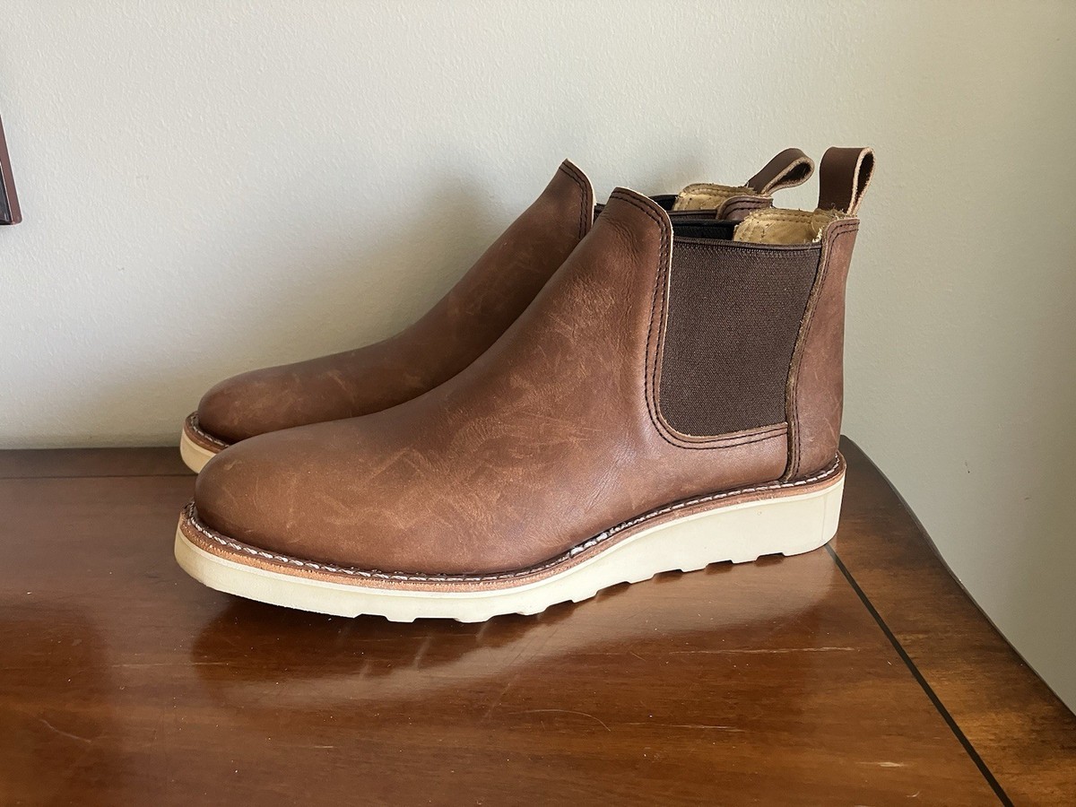 NEW RED WING CLASSIC CHELSEA - AMBER - 3445 - SIZE 8 B Shop the Classic Chelsea 3445 | Official Red Wing Shoes  main image 2