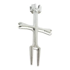 PrimeLine RP77325 4 Sided PopUp Drain Strainer Wrench Spanner Hand Tool
