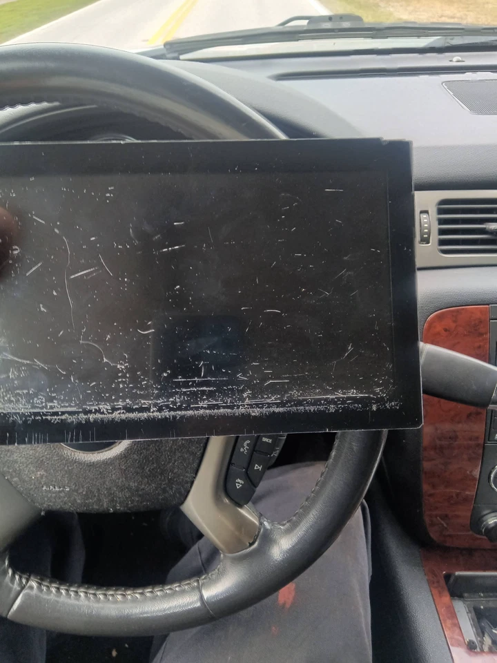 06-07 Infiniti M35 M45 Pantalla GPS Tablero Navegación Minero Arañazos OEM Foto 2 de 4