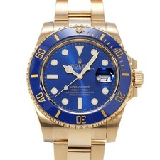 Rolex ROLEX Submariner date 116618LB blue WATCH 723120