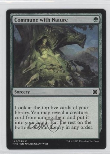 Commune with Nature Magic: Modern Masters 2: 2015 Edition #142 0w8