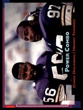 Chris Doleman / Henry Thomas 1993 Pro Set Power #7 Vikings NFL READ FREE SHIP