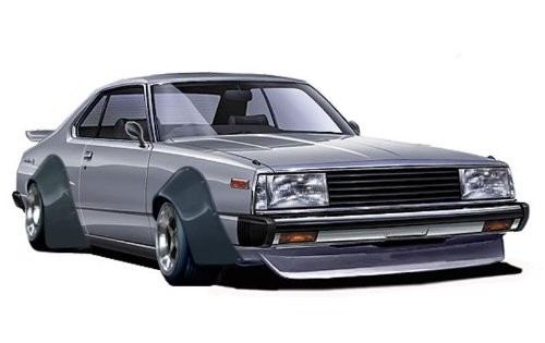 Aoshima 124 Motto Gurachan NoSP Япония 2Dr Специальный комплект пластиковых моделей автомобилей Япония 8190₽