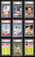 1967 Topps Baseball All-PSA Near Complete Set / Lot 8 - NM/MT 6560594