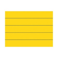 MAGNA VISUAL PMR-762 Magnetic Strips,Pre-Cut,6in,Yellow,PK25 38Y357