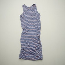 Sundry Striped Dress Size 1 / US Small Striped Ruched Beachy Coastal USA Made