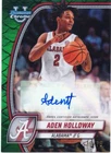 2024-25 Bowman University Chrome Aden Holloway Auto #57 Alabama RC NCAA