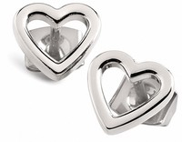 Boccia Titanium - Ohrstecker Titan Herz - 05029-01 - Ohrschmuck