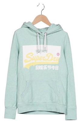 Superdry Kapuzenpullover Damen Hoodie Kapuzensweater Kapuzenpulli Gr... #s24oblb