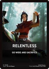 Relentless Theme Card - [TLA - 26] - NM - MTG - Avatar: The Last Airbender